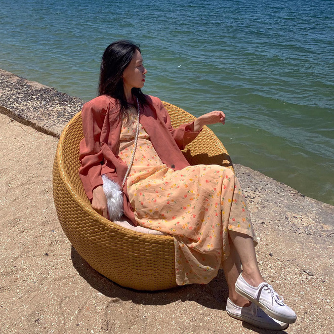 Blazer và quần tây là set đồ Thanh Tâm thường xuyên mix với nhau. BTS blazer của cô đã lên đến vài chục cái và không có dấu hiệu dừng lại