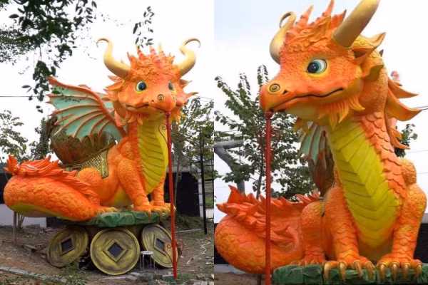 Nhiều người tỏ ra khá thích thú với phiên bản rồng "cute" này. Cư dân mạng để lại những lời khen ngợi như sau: "Rồng Bắc Giang dễ thương thế, trông hơi lai tây nhỉ?", "10 điểm "cute", cứ thế này cho thân thiện và gần gũi nhỉ", "Đây là rồng mầm non phải không ạ, trông đáng yêu lắm".