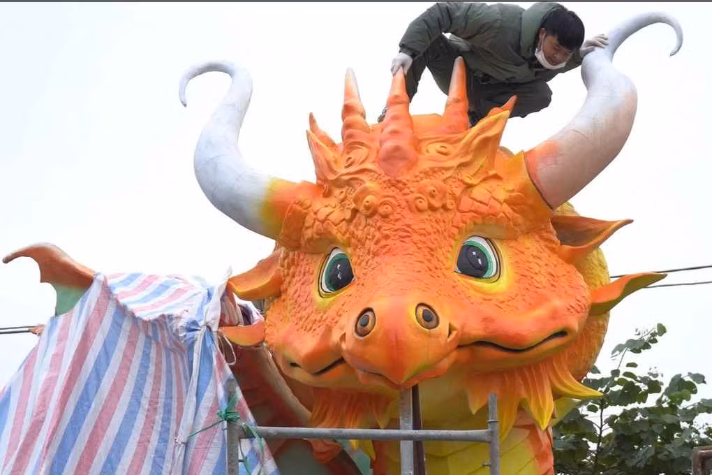 Ngay sau khi loạt ảnh về linh vật rồng Bắc Giang xuất hiện trên mạng xã hội lập tức nhận được nhiều sự quan tâm của cộng đồng mạng.