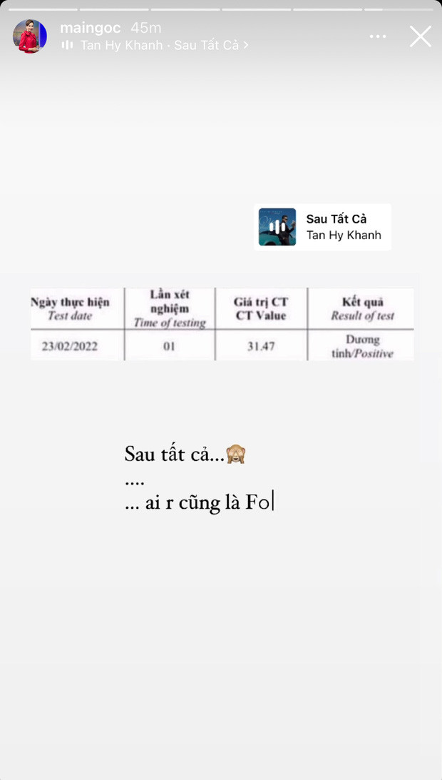 Thậm chí, dù bận rộn chăm F0 nhưng Mai Ngọc vẫn không từ bỏ đam mê tập tành ngay tại nhà mình với mục tiêu một là để giữ dáng, hai là để đảm bảo sức khỏe, bảo vệ bản thân.