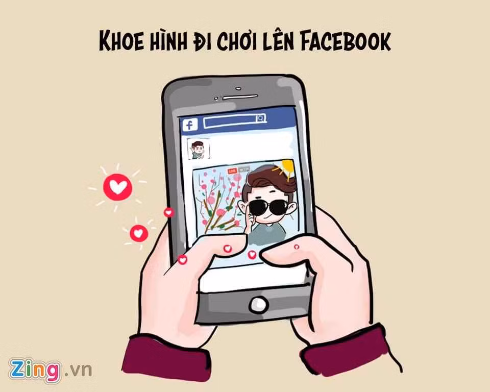 Với không ít teen, kỳ nghỉ Tết đơn giản là có nhiều ảnh đẹp, clip để khoe khoang tại các trang mạng xã hội.