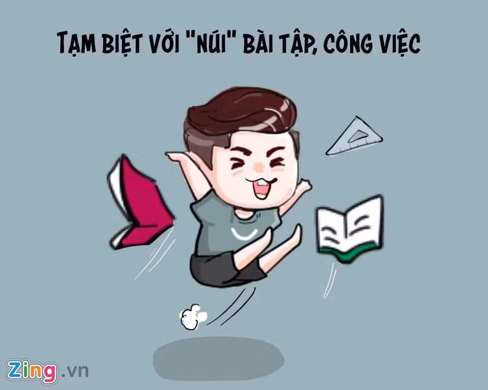 Nghỉ Tết, không còn lo lắng deadline, đống bài vở ngập đầu, các bạn trẻ giờ đây tha hồ "bung lụa".