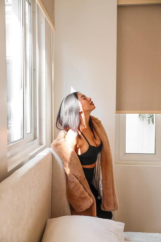 Vốn là một người yêu thích tập luyện nên Hana Giang Anh luôn duy trì phong độ với vóc dáng "vạn người mê".