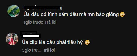 Trong số đó, nhiều fan của Tiểu Hý nhanh chóng phát hiện clip trong clip không phải cô nàng. Minh chứng là việc hot girl mạng này không hề có hình xăm ở ngực như nữ chính trong clip.