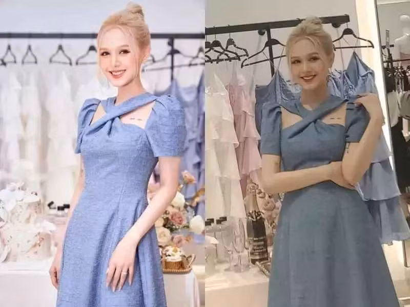 Đính kèm ảnh, Xoài Non tâm sự: "Mọi người thường thấy Xoài xuất hiện lộng lẫy trên thảm đỏ, trên những shoot hình tạp chí hay check-in du lịch sang chảnh nhưng đâu ai thấy cảnh mình 'chạy xô' 2 - 3 việc một ngày.