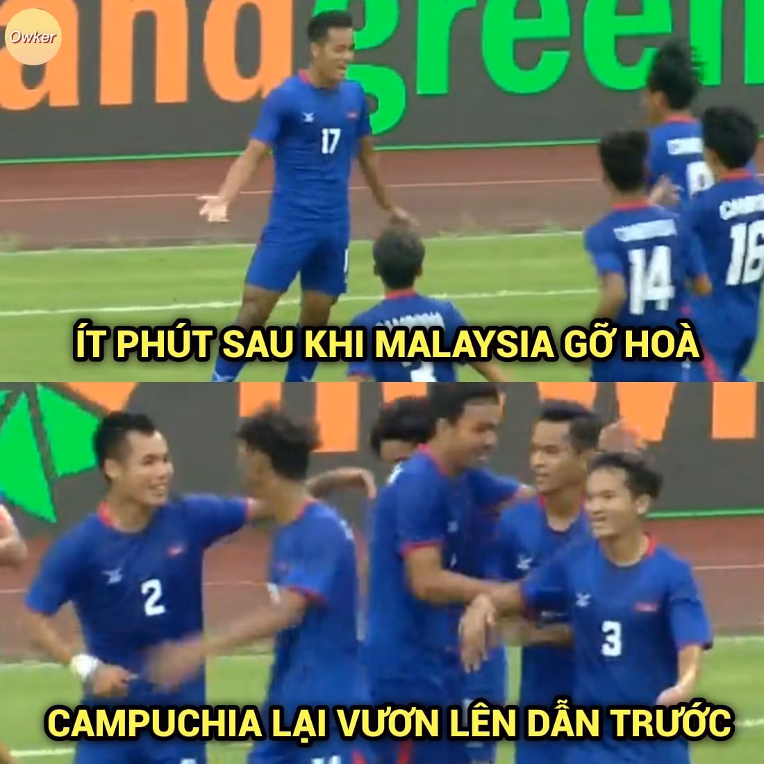 Các học trò HLV Honda hóa "ông lớn" khi khiến U23 Malaysia buộc phải bám đuổi.