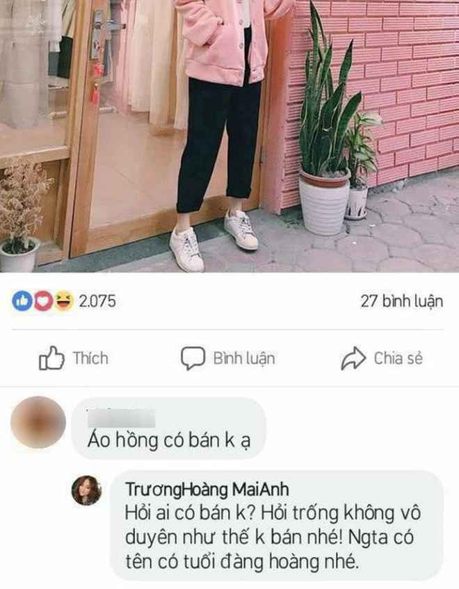 Trước đó Mai Anh cũng đã từng mắng khách là vô duyên trong hoàn cảnh tương tự.