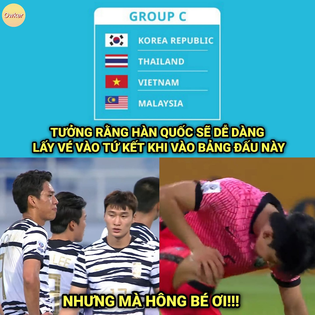 U23 Hàn Quốc tưởng rằng sẽ dễ dàng khi rơi vào bảng đấu "ĐNÁ mở rộng" nhưng sau trận hòa trước U23 Việt Nam họ phải nghĩ lại.