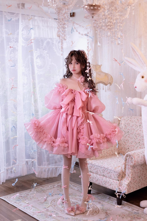 Với niềm đam mê này, số váy Lolita của Pun là đếm không xuể. Trung bình giá mỗi chiếc khoảng 3 - 5 triệu đồng, những chiếc đặc biệt hơn thì giá cả dao động từ 10 - 20 triệu đồng.