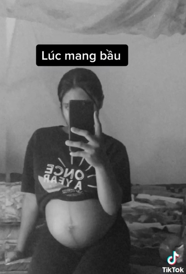 Cụ thể, có con sớm khiến cô gái này phải đối mặt với không ít bỡ ngỡ và căng thẳng. Theo hình ảnh bạn nữ đăng tải, trước khi lấy chồng và có em bé, cô nàng trông có phần cá tính với mái tóc ngắn.