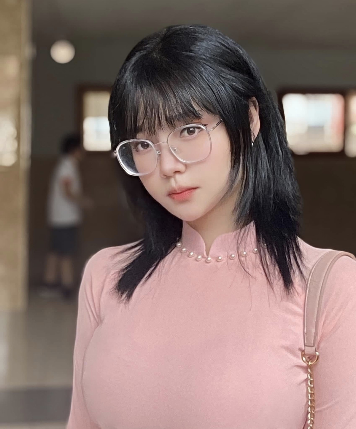 Nữ coser này đầy tự tin về vẻ đẹp tự nhiên, nhẹ nhàng của bản thân.