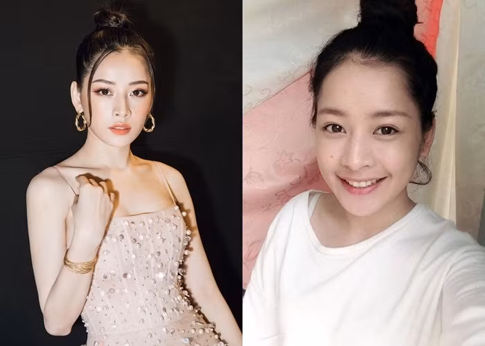 Mới đây, hot girl 9X này tự tin khoe khoảnh khắc không trang điểm nhưng vẫn xinh và đáng yêu hơn cả khi "tút tát" kĩ lưỡng.