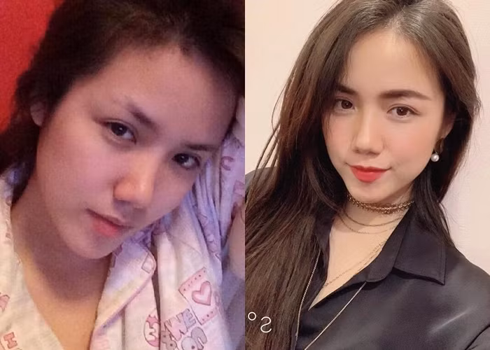 Điều trên đến bởi Phương Ly có nước da mịn màng, trắng ngần chẳng cần phấn kem gì cũng đã đủ thu hút ánh mắt người nhìn.