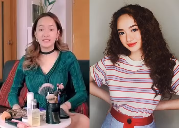 Dù lột bỏ lớp trang điểm, gương mặt có nhiều điểm kém xinh nhưng nhìn tổng thể Kaity vẫn khá ăn ảnh và hút ánh mắt người nhìn.