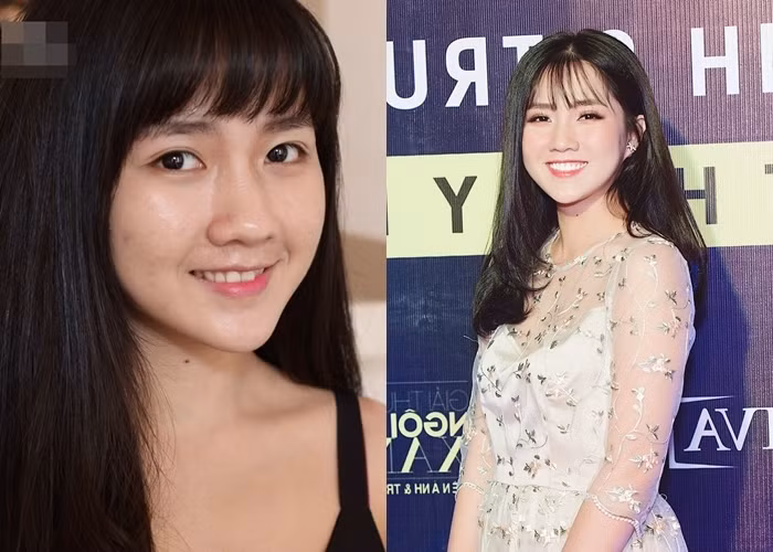 Điều khiến công chúng yêu mến nhất ở Kiều Trinh vẫn là gương mặt chẳng mấy khác biệt trước và sau khi make up.