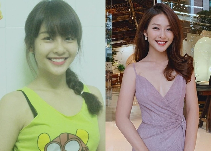 Nhan sắc của Khả Ngân là điều không phải bàn cãi. Ngay cả khi không cần sử dụng lớp trang điểm, Khả Ngân vẫn tự tin khoe nhan sắc rạng rỡ và tươi tắn của mình.