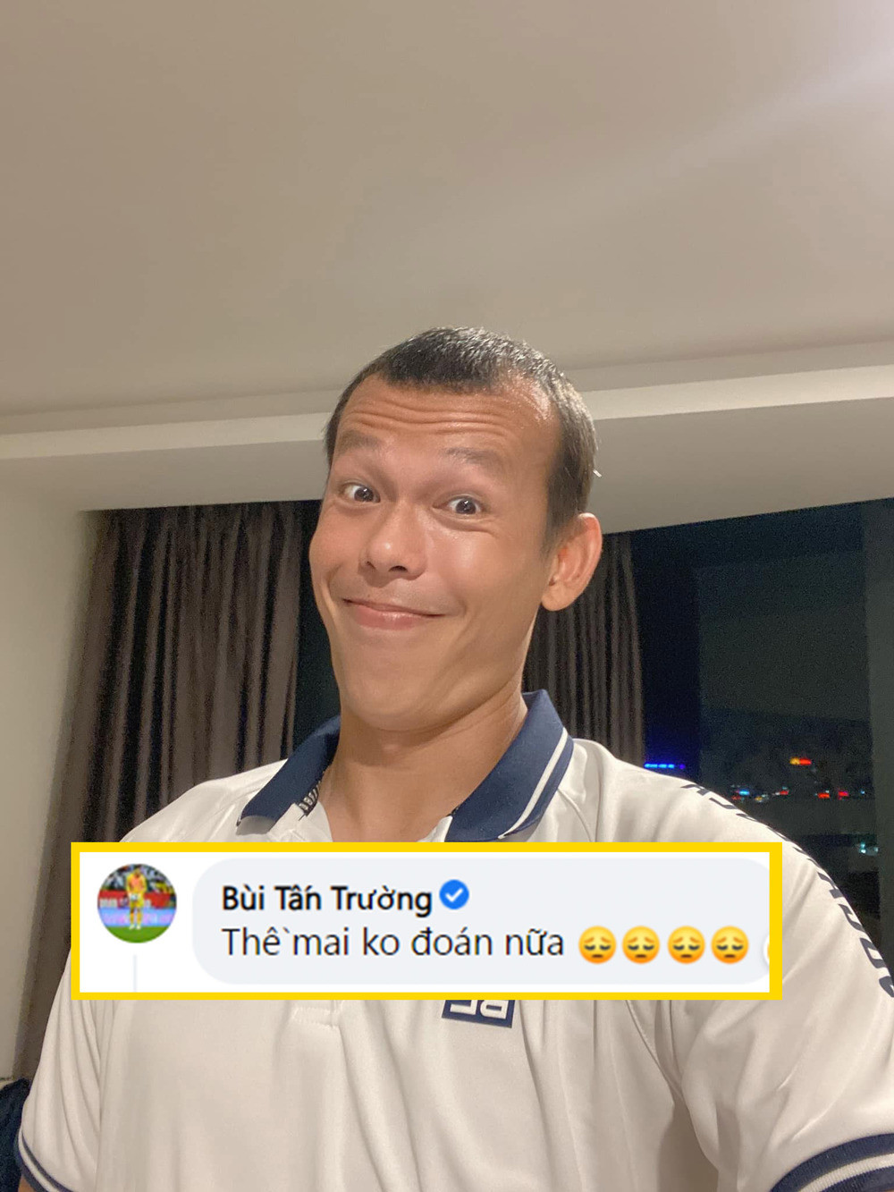 Sau khi trận đấu kết thúc, MXH tiếp tục xôn xao khi nói về thủ môn Bùi Tấn Trường.