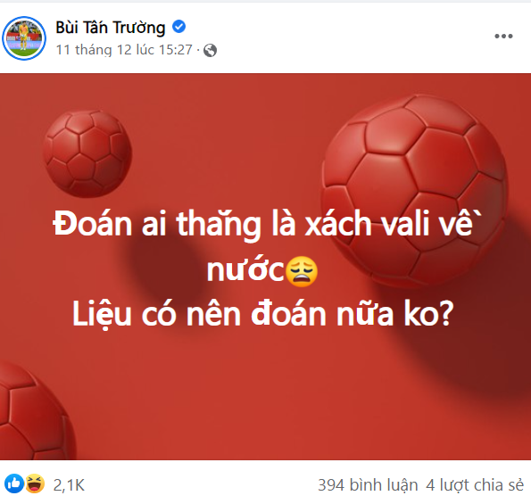 World Cup đã đến hồi kết, dù đoán rất nhiều nhưng chàng thủ môn Việt Nam vẫn chưa một lần trải qua cảm giác chiến thắng.