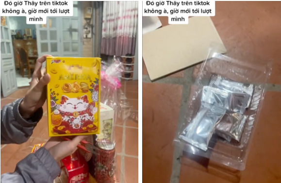 Cứ mỗi dịp Tết đến, các clip khui giỏ quà Tết mà gia đình mua về lại trở nên xu hướng trên các nền tàng.