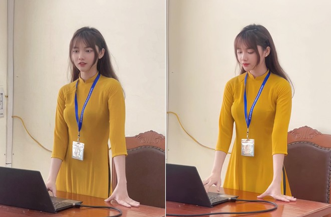 Cách đây 4 năm, Hồng Nhung từng “gây bão” dân mạng bởi loạt ảnh nữ tình nguyện viên xinh đẹp trong kỳ thi tốt nghiệp THPT 2020.