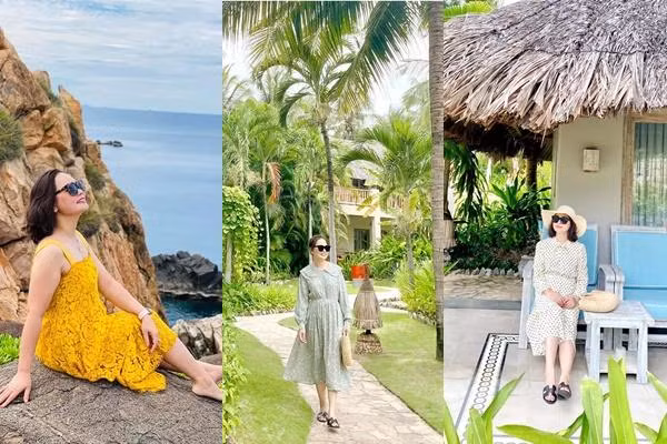 Ngoài nhan sắc "hack tuổi", mẹ Ly Kute còn sở hữu gu thời trang rất hiện đại.