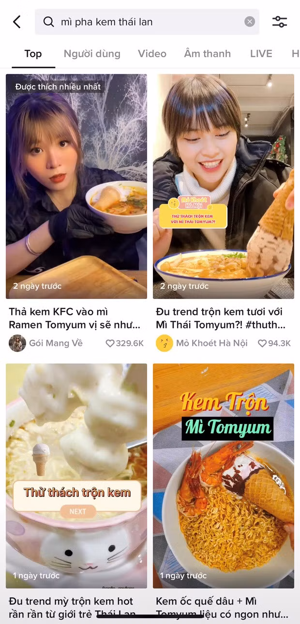 Sau khi trải nghiệm món ăn, một vài người chia sẻ hương vị không quá khó ăn. Ăn cùng kem đã giúp phần nước dùng trở nên béo ngậy hơn chứ không có thay đổi gì nhiều.