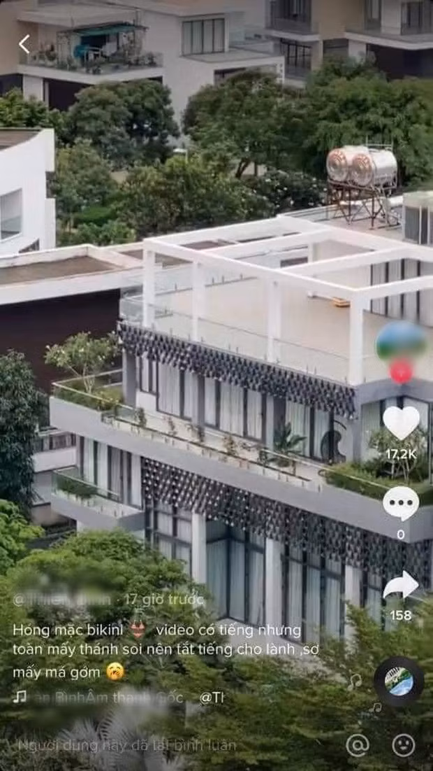 Nguồn cơn của sự việc bắt nguồn từ đoạn clip cô nàng quay lén căn biệt thự của Ngọc Trinh kèm theo chú thích: "Hóng mặc bikini". Trong nhiều clip khác, nhân vật này con gọi người đẹp là nó làm fan cô bức xúc.