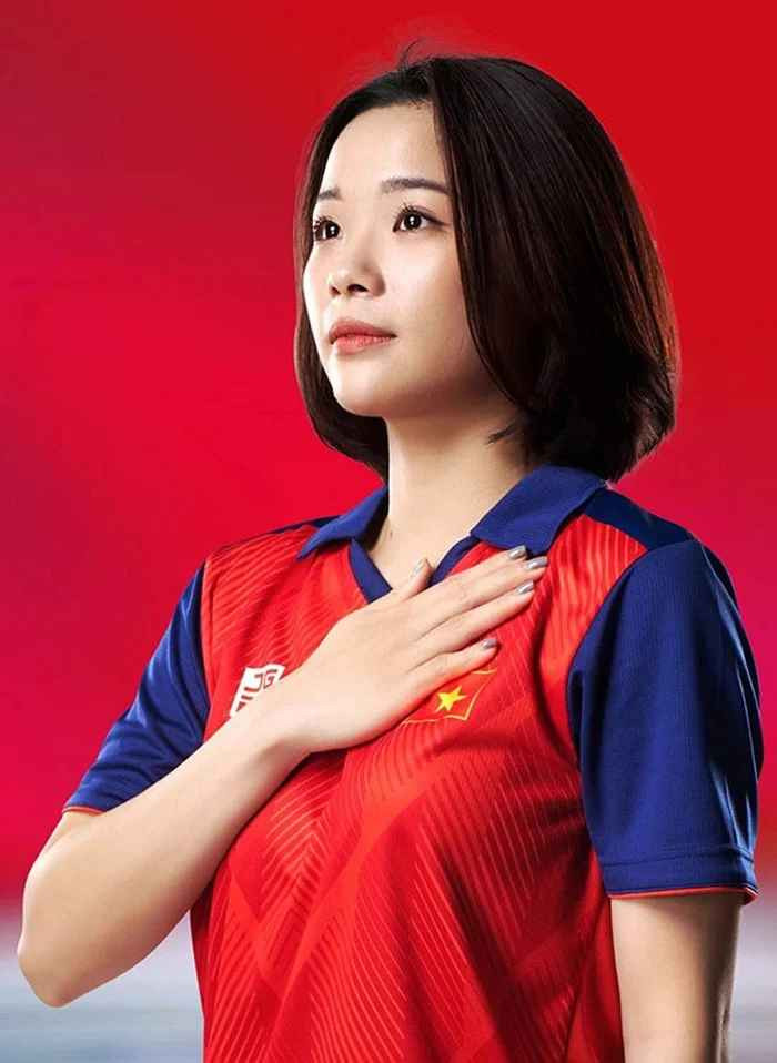 Thùy Linh là gương mặt quen thuộc của nhiều hãng thời trang thể thao.