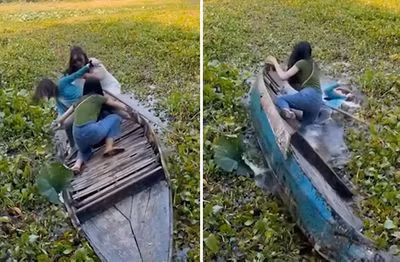 Nhìn những cảnh này chỉ biết lắc đầu ngán ngẩm, "chào thua" với độ "sống ảo" của các chị em