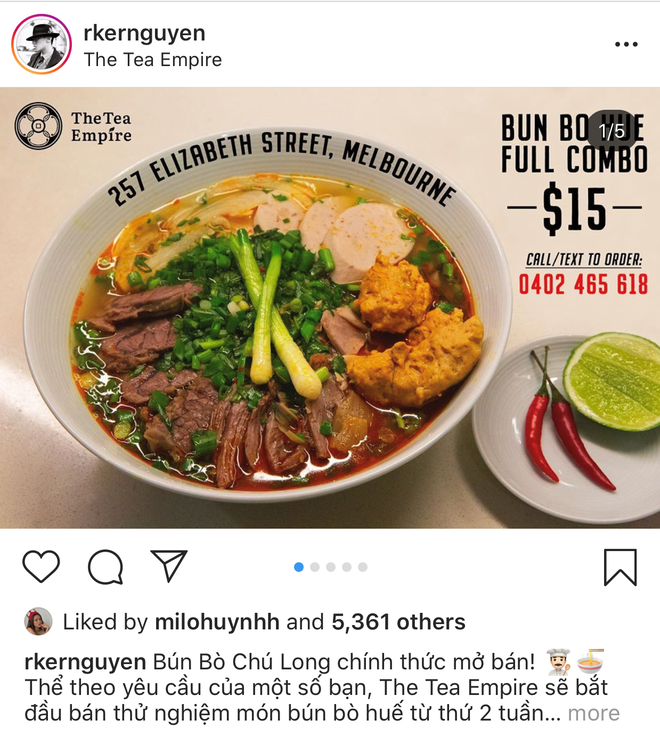 Rocker Nguyễn cũng tỏ ra mình không thể đứng ngoài cuộc trong lĩnh vực bán đồ online mùa dịch.