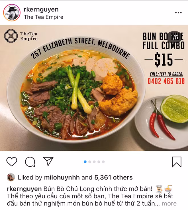 Rocker Nguyễn cũng tỏ ra mình không thể đứng ngoài cuộc trong lĩnh vực bán đồ online mùa dịch.