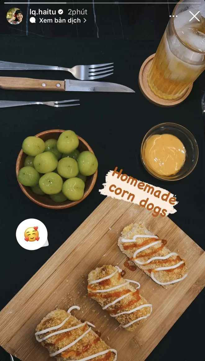 Ngay lập tức cư dân mạng phát hiện ra điều đặc biệt trong mâm cơm của Hải Tú. Theo thông tin được chia sẻ trên các diễn đàn, đây đều là những món ăn mà Sơn Tùng yêu thích.