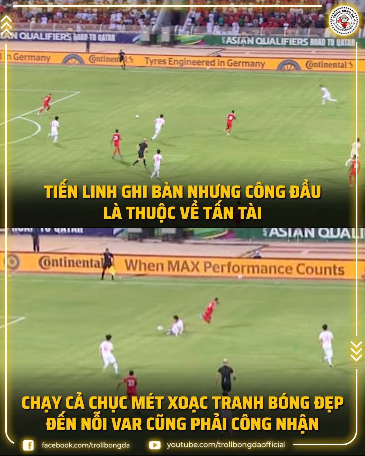 Pha ghi bàn của Tiến Linh và đặc biệt tình huống tắc bóng của Tấn Tài khiến VAR bắt lỗi đủ kiểu nhưng vẫn phải công nhận.