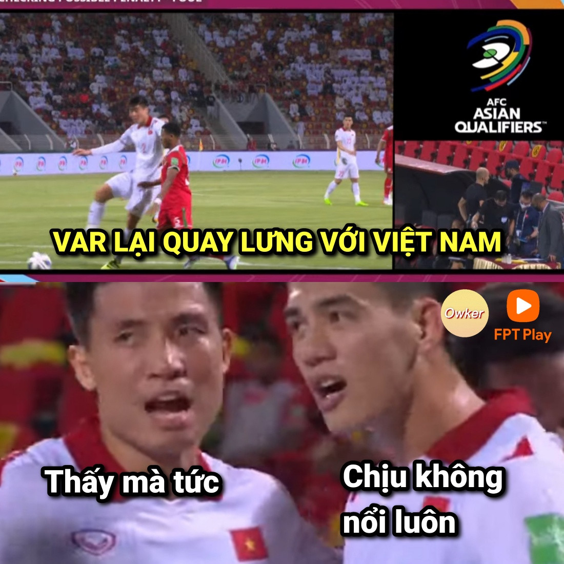 Khi VAR liên tục quay lưng với đội tuyển Việt Nam dẫn đến trận thua thứ 4 liên tiếp.