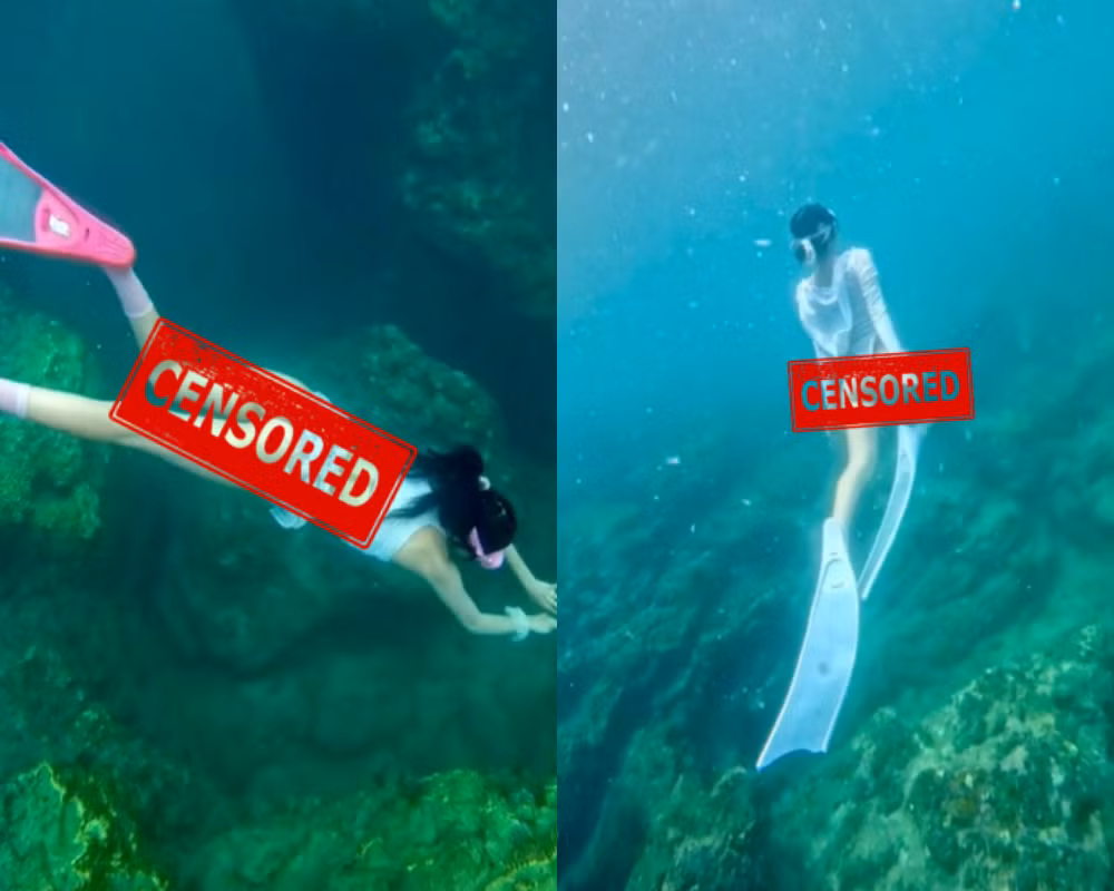 Chính việc trang phục lặn biển khoe thân trên đã khiến CĐM dấy lên nhiều ý kiến trái chiều. Đa số đều cảm thấy “quá sức chịu đựng”, lên án mạnh mẽ với nhiều bình luận gay gắt.