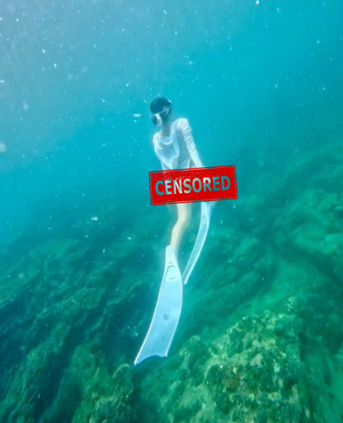 Trên TikTok, không ít những clip lặn biển được các bạn trẻ đăng tải và nhận về vô vàn bình luận từ netizen.