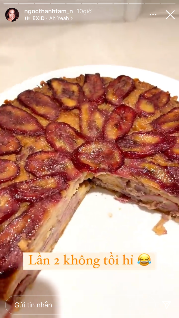 Tuy nhiên ái nữ nhà đại gia thuỷ sản đã không bỏ cuộc mà đã làm lại ngay hôm sau.