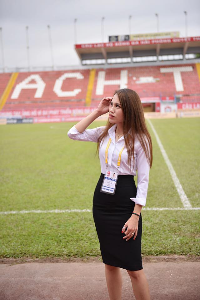 Ngoài bóng đá, nữ trọng tài người Hải Phòng đam mê với du lịch