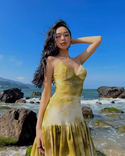 Hiện tại, mỹ nhân sinh năm 2k1 đang làm công việc người mẫu ảnh tự do, KOL, hoạt động chủ yếu tại TP.HCM.