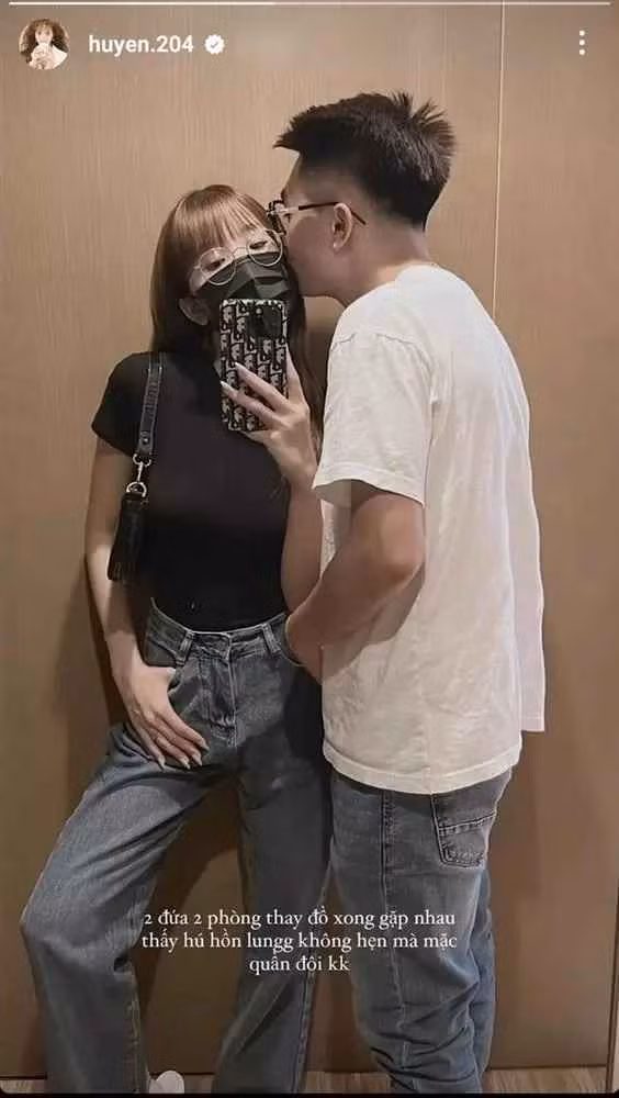 Hot girl TikTok cho biết: “Ngày hôm qua tôi rất cá đuối luôn nhưng tối về gặp ông xã là hết mệt. Ông xã của tôi là liều thuốc an thần của tôi đó mấy bà”.