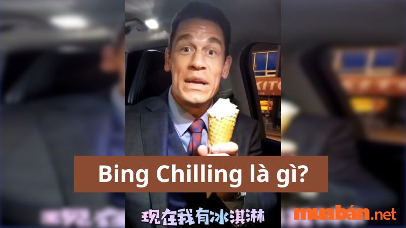 “Bing chilling” là phiên âm từ tiếng Trung Quốc của từ (Bīngqílín), dịch sang tiếng Việt có nghĩa là cây kem.