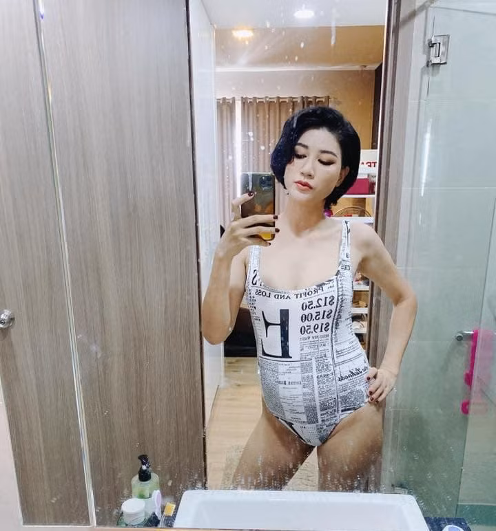 Tuong Trang Tran nhau nhieu dan toi eo 109 cm, su that bat ngo