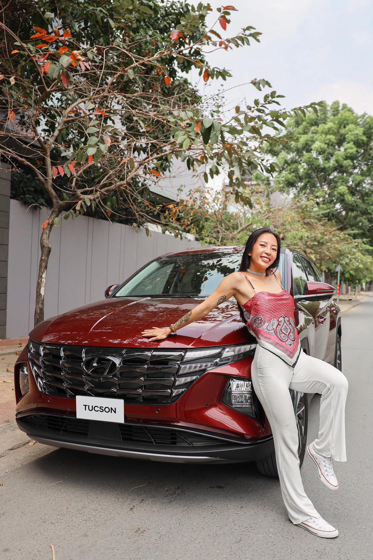 Bản thân Hana Giang Anh cảm thấy bình thường khi theo đuổi phong cách no bra.