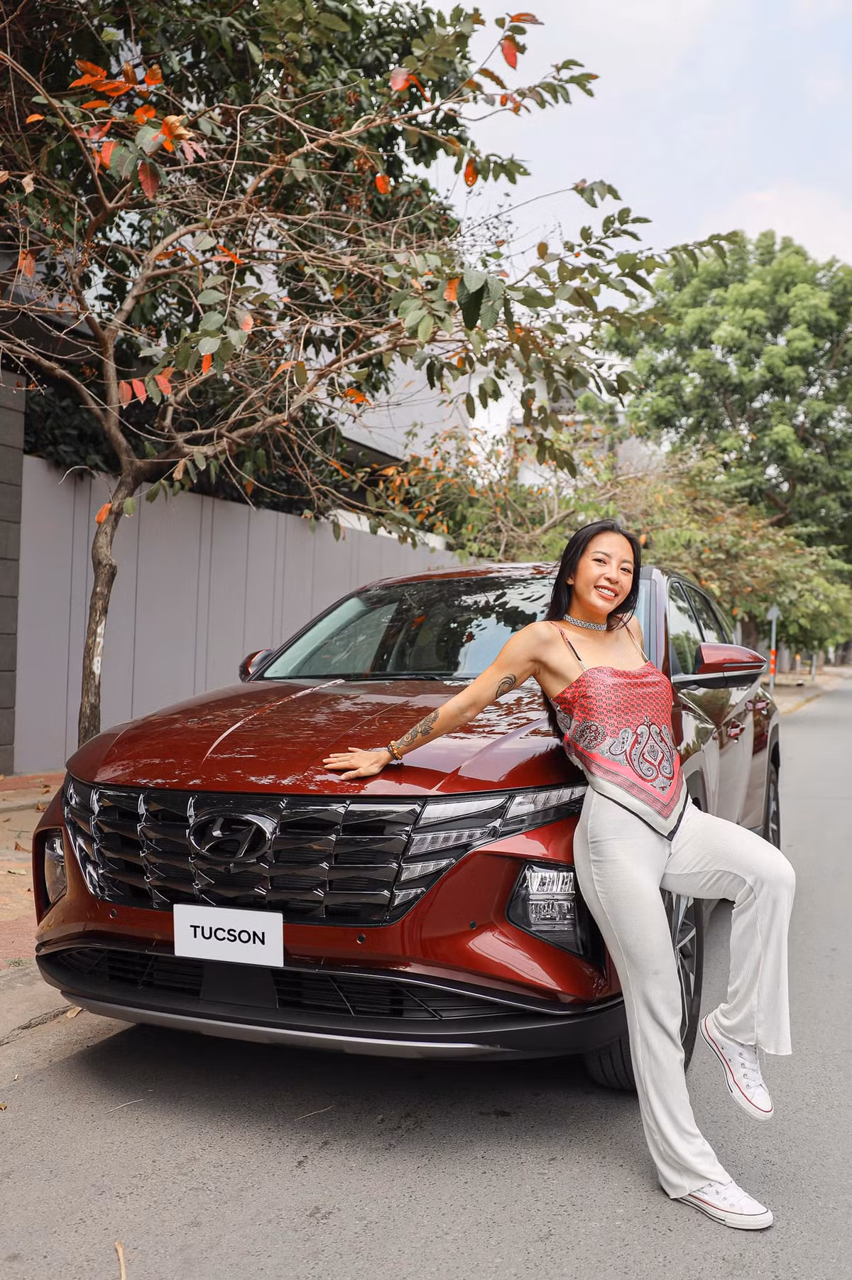 Bản thân Hana Giang Anh cảm thấy bình thường khi theo đuổi phong cách no bra.