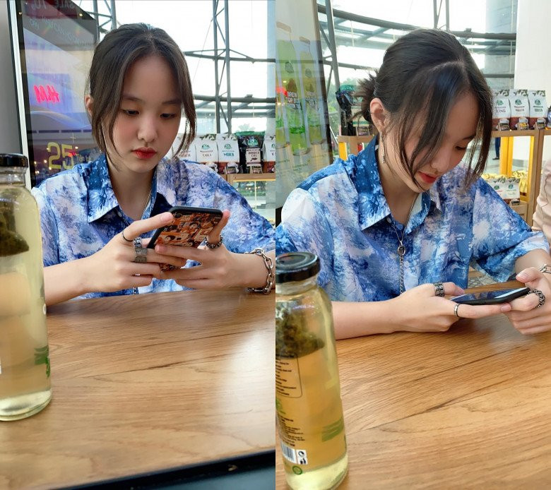 Hiện tại, Huệ Anh đã cao gần 1m70 và có năng khiếu với các môn thể thao.