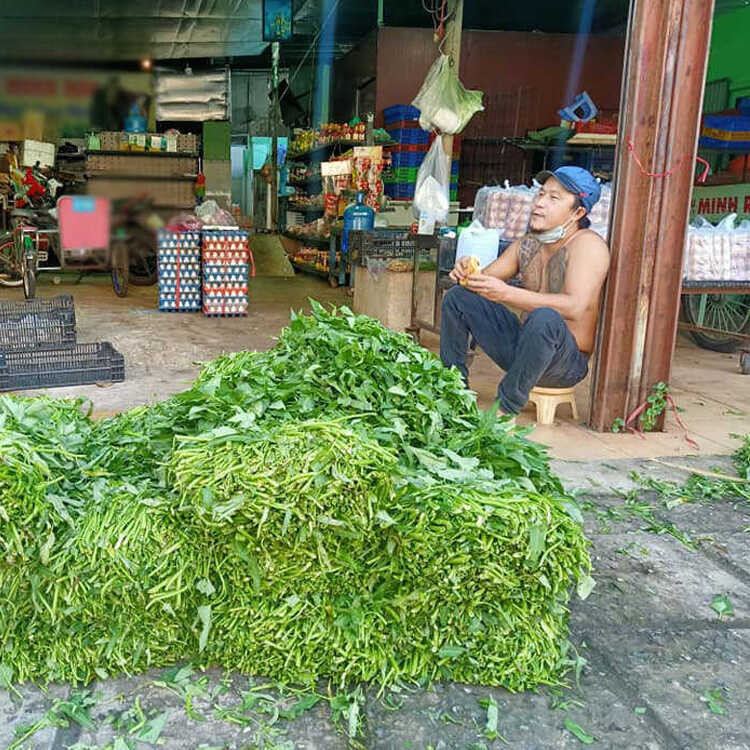 Vẫn với đặc trưng, châm ngôn cũ khi bán hàng đó là bán đúng giá và thường giúp đỡ hoàn cảnh khó khăn, chủ sạp rau Minh Râu nhận về tình yêu thương lớn từ mọi người. Trang cá nhân của anh tăng tương tác và trở nên nổi tiếng hơn.