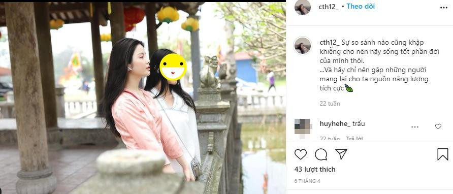 Bạn gái tin đồn Quang Hải bàn về sự so sánh và cho rằng chỉ nên sống tốt phần của mình.