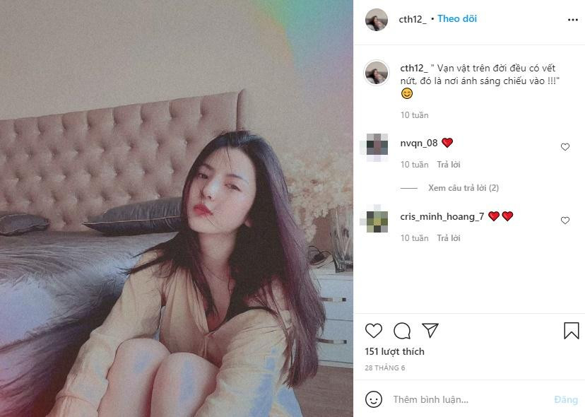 Điều đáng chú ý, mỗi hình ảnh Thanh Huyền đều đính kèm những quan điểm, triết lý về cuộc sống sâu sắc.