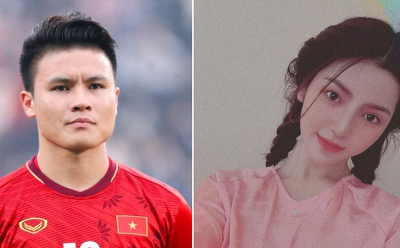 Dù cho Thanh Huyền không xuất hiện trong hình ảnh này, song cùng thời điểm bạn gái tin đồn Quang Hải đã chia sẻ một bức ảnh về mình. Từ gương phản chiếu, thánh soi phát hiện bóng dáng một chàng trai "na ná" Hải "con".