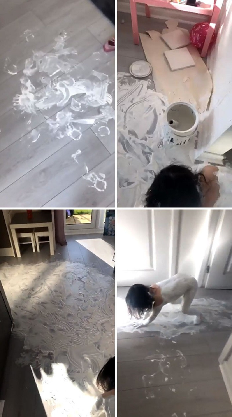 Bức ảnh khiến nhiều phụ huynh "rợn tóc gáy" và không biết phải xử lý sao với những đứa con.